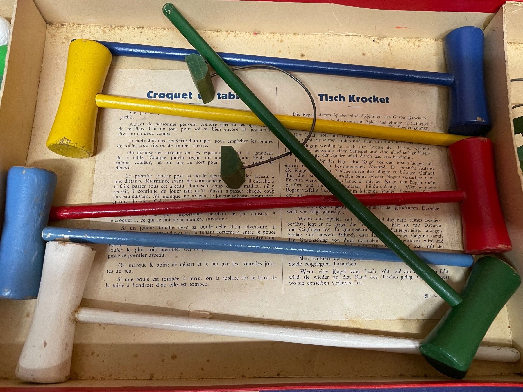 Giochi: Tisch Kricket Spiel – Usato da Oberrieden venduto da BEN-HUR 3