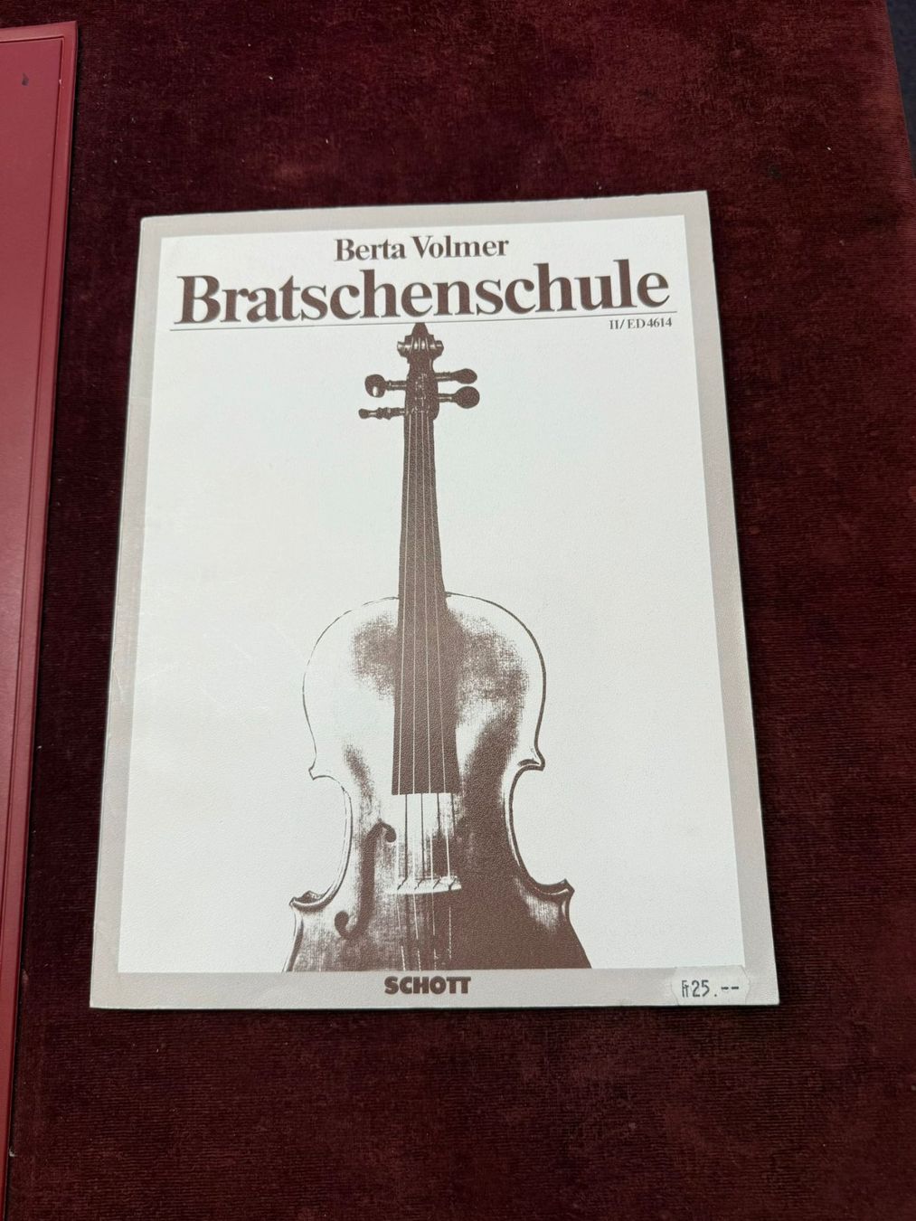 Libri: Noten Bratschenschule Betra Volmer – Nuovo (secondo la descrizione) da Davos-Platz venduto da musikhauskollegger