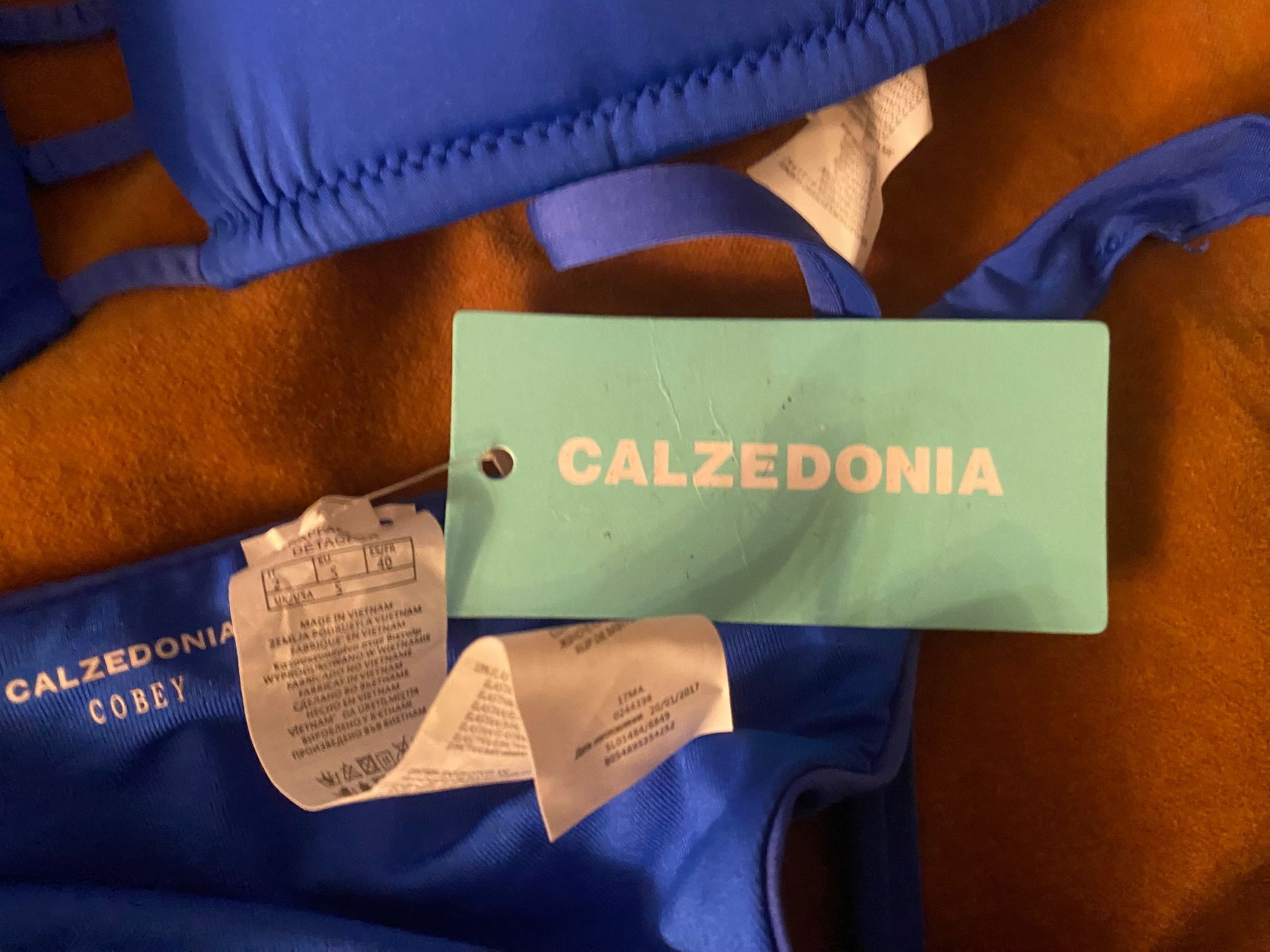 Calzedonia Costumi da bagno & Bikini: Neuer, blauer Bikini mit Details - Grösse 40 – Nuovo (secondo la descrizione) da Killwangen venduto da BeautysAndEmmas 8