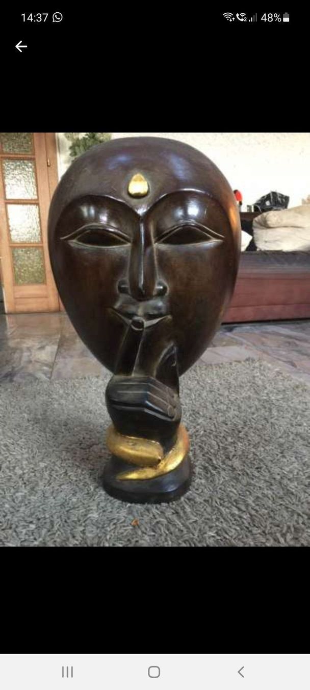 Skulpturen & Statuen: Statue masque africain – Neu (gemäss Beschreibung) aus Rennaz von Loraccar