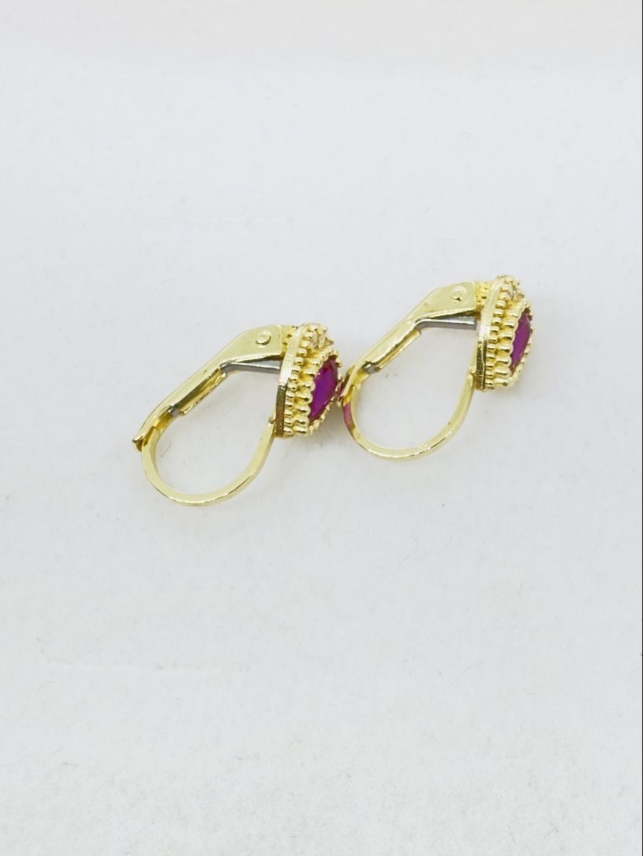 Orecchini pendenti & Orecchini a lobo: 750/18 Karat Gold Ohrstecker NEU – Nuovo e nell'imballaggio originale da Murg venduto da MTGold 2