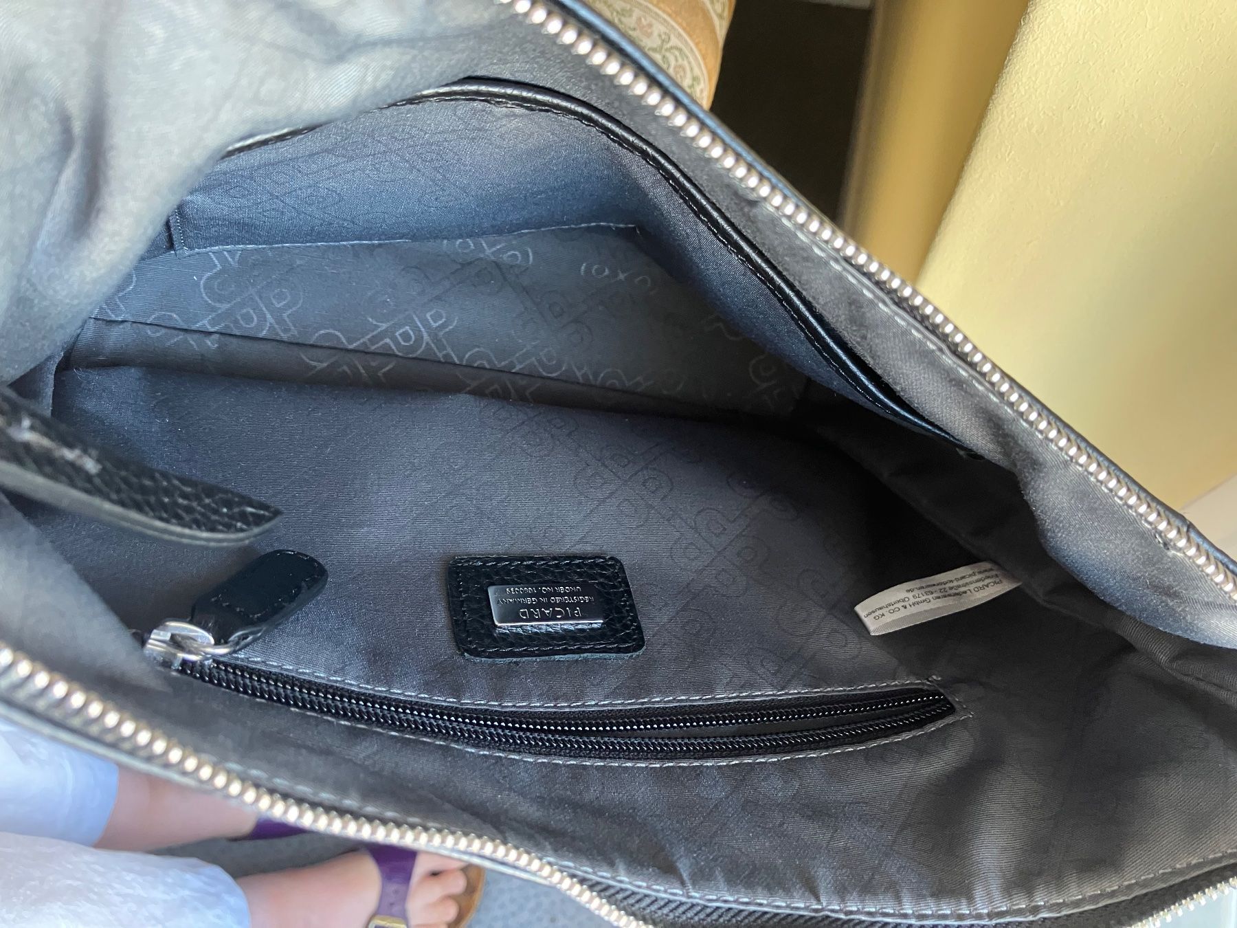 Picard Borse da donna: Picard Umhängetasche Leder schwarz – Nuovo (secondo la descrizione) da Wettingen venduto da Tigabella 5