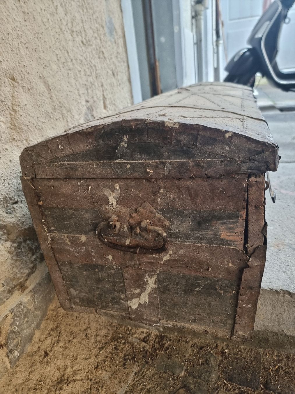 Articoli in legno: antike Schatztruhe – Usato da Grub SG venduto da zulu15 1