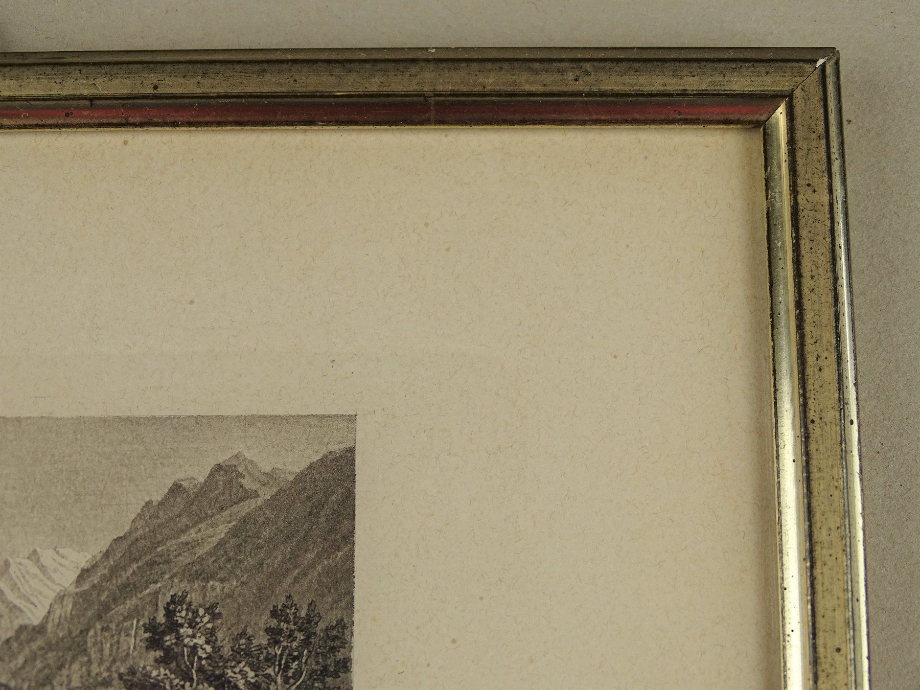 Incisioni: LAC DE BRIENZ, AQUATINTA UM 1850 – Usato da Grüningen venduto da Kartensammler 5