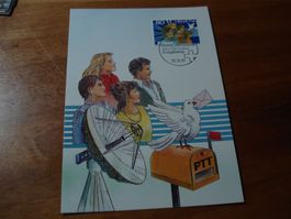 Satz Maximumkarten PTT Union 1991