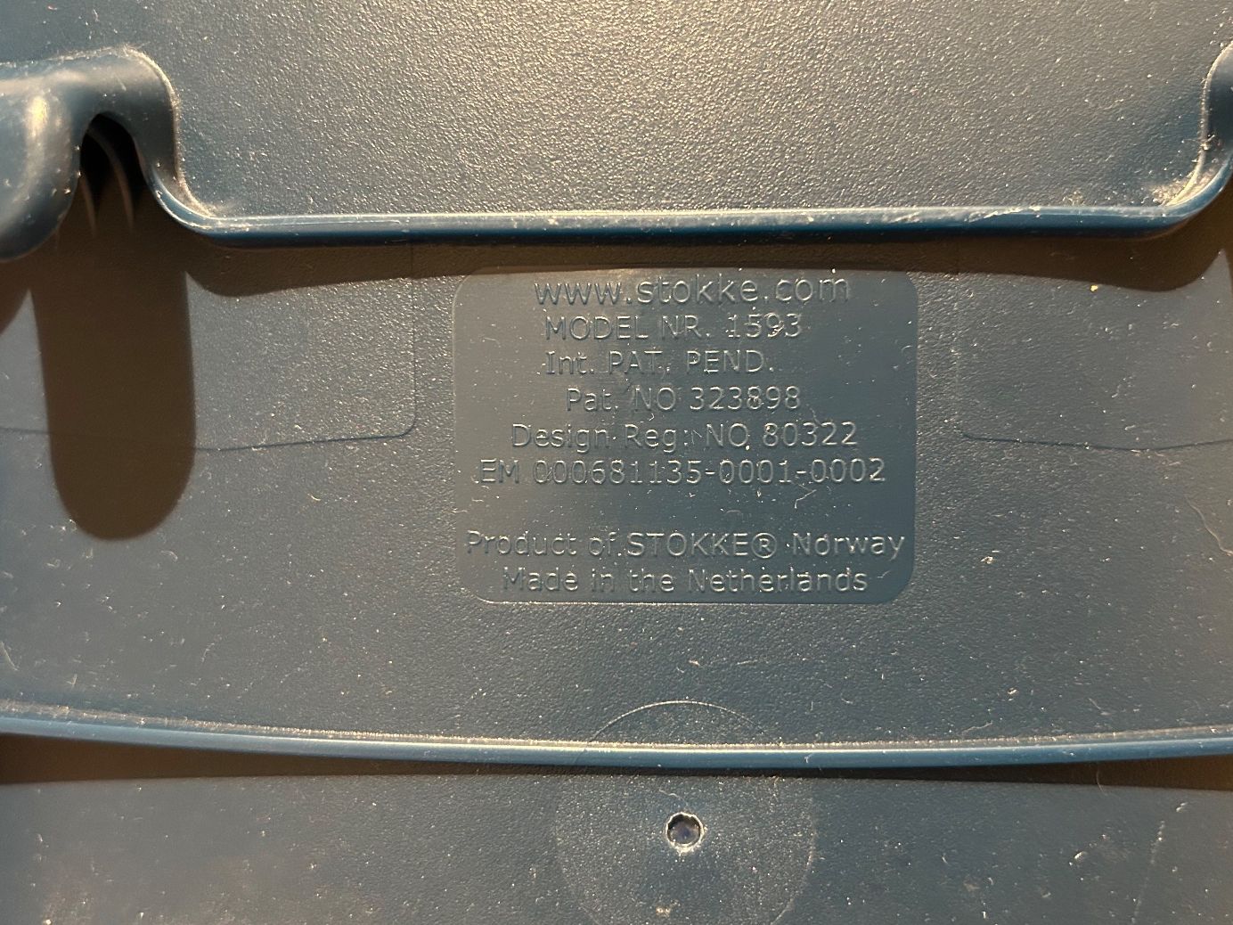 Stokke Hochstühle: Stokke Tripp Trapp Baby-Set, blau – Gebraucht aus Buchrain von mangotree123 2