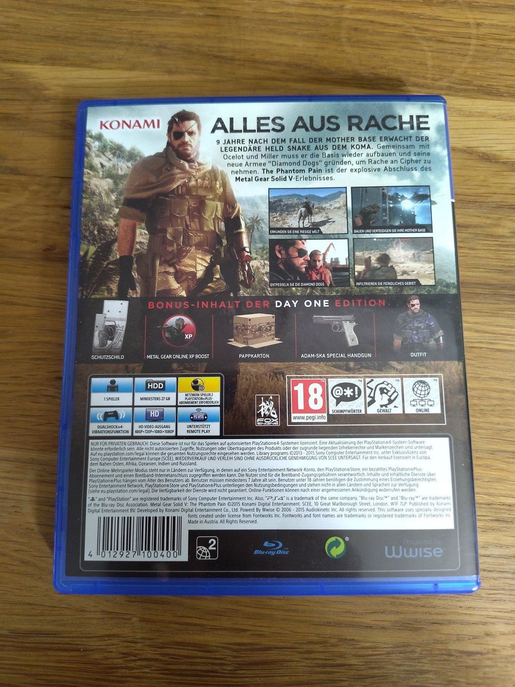 Sony Giochi: Metal Gear Solid V - The Phantom Pain - Playstation 4 / PS4 – Usato da Kloten venduto da SuperRetroPixels 1