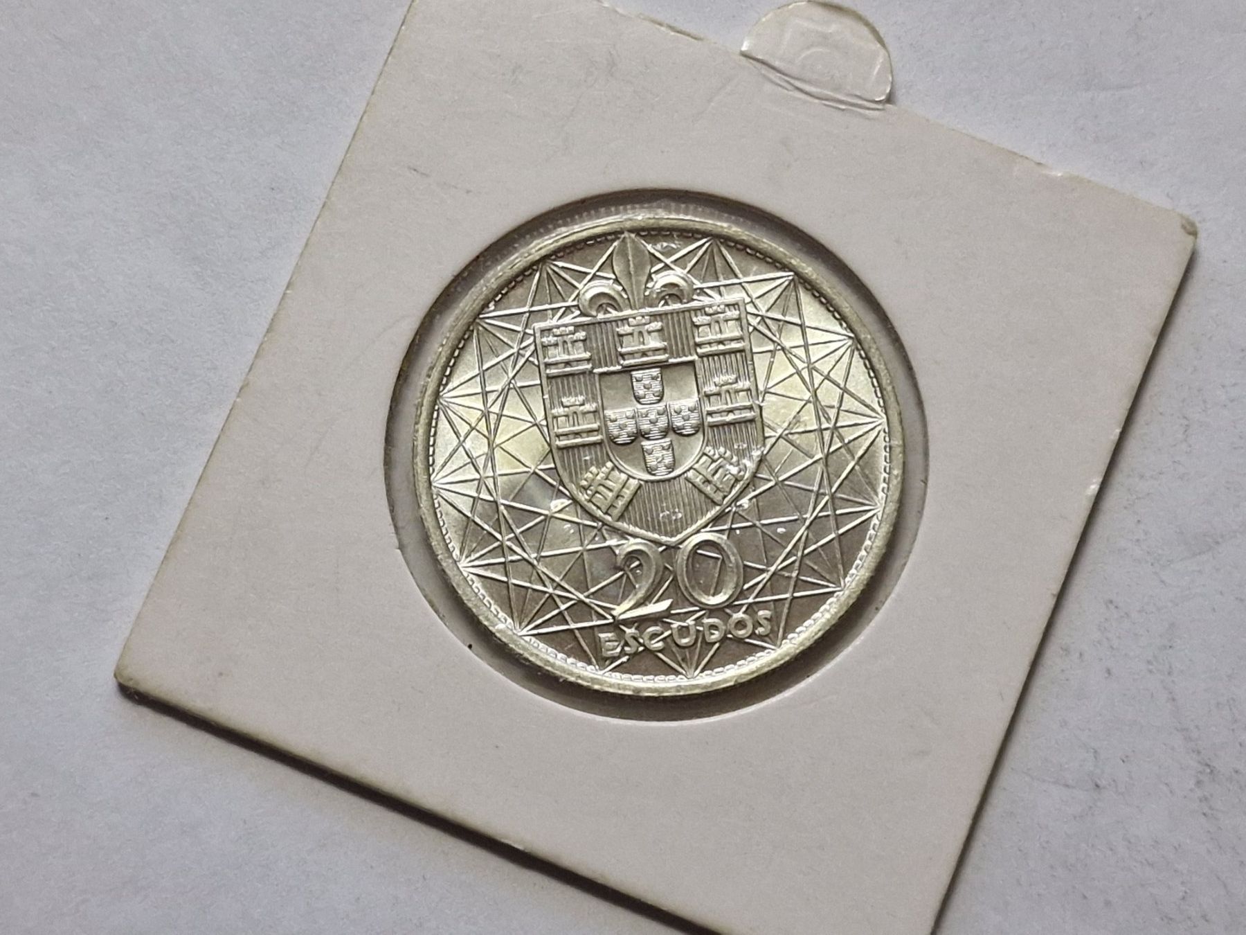 Tutti le monete: 20- Escudos silber 1966. – Nuovo (secondo la descrizione) da Zürich venduto da Moreira01 1