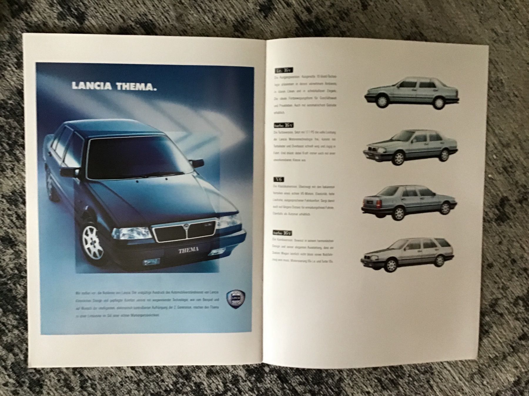 Lancia Dokumente: Lancia Programm Verkaufsprospekt ca. 1991 – Gebraucht aus Scherzingen von Starseller62 6