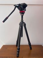 Gitzo Stativ GT3542L mit Manfrotto MVH502AH Video-Neigekopf