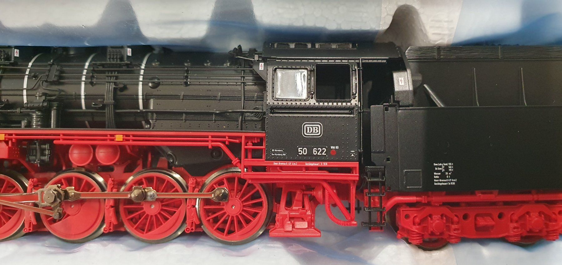 Roco Modellini di ferrovie: Roco 63292 DB BR 50622, Ep V , Museumslok – Nuovo e nell'imballaggio originale da Würenlos venduto da juruth 3