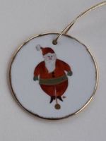 Porzellan Weihnachts Schmuck,Handbemalt