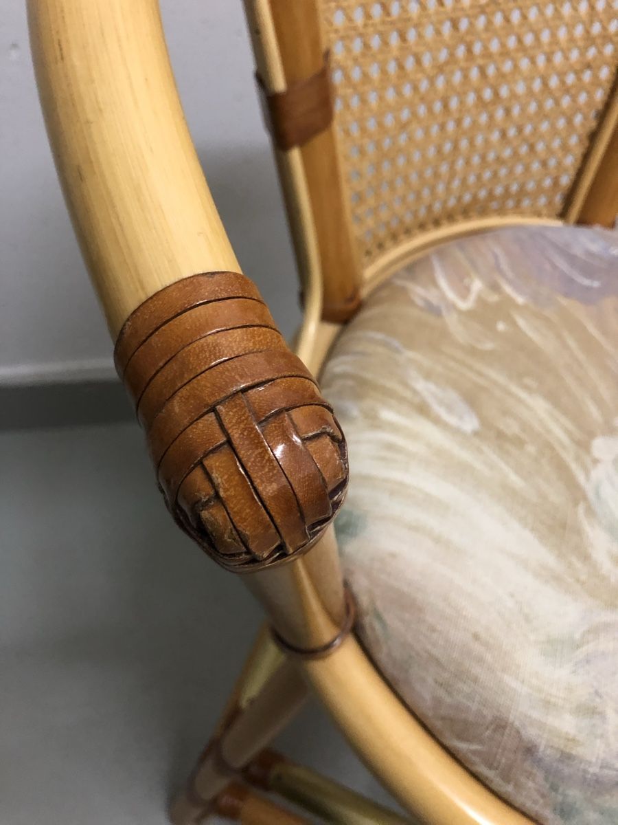 Sgabelli: 2 edle RATTAN Barhocker drehbar – Usato da Widen venduto da evce1318 6