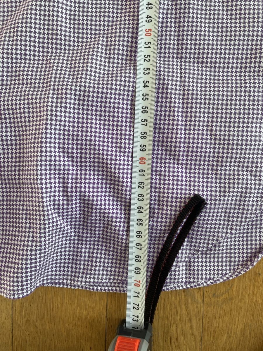 Camicie: Camicissima Hemd lila, weiss, ca. M – Usato da Solothurn venduto da Bobesch08 7