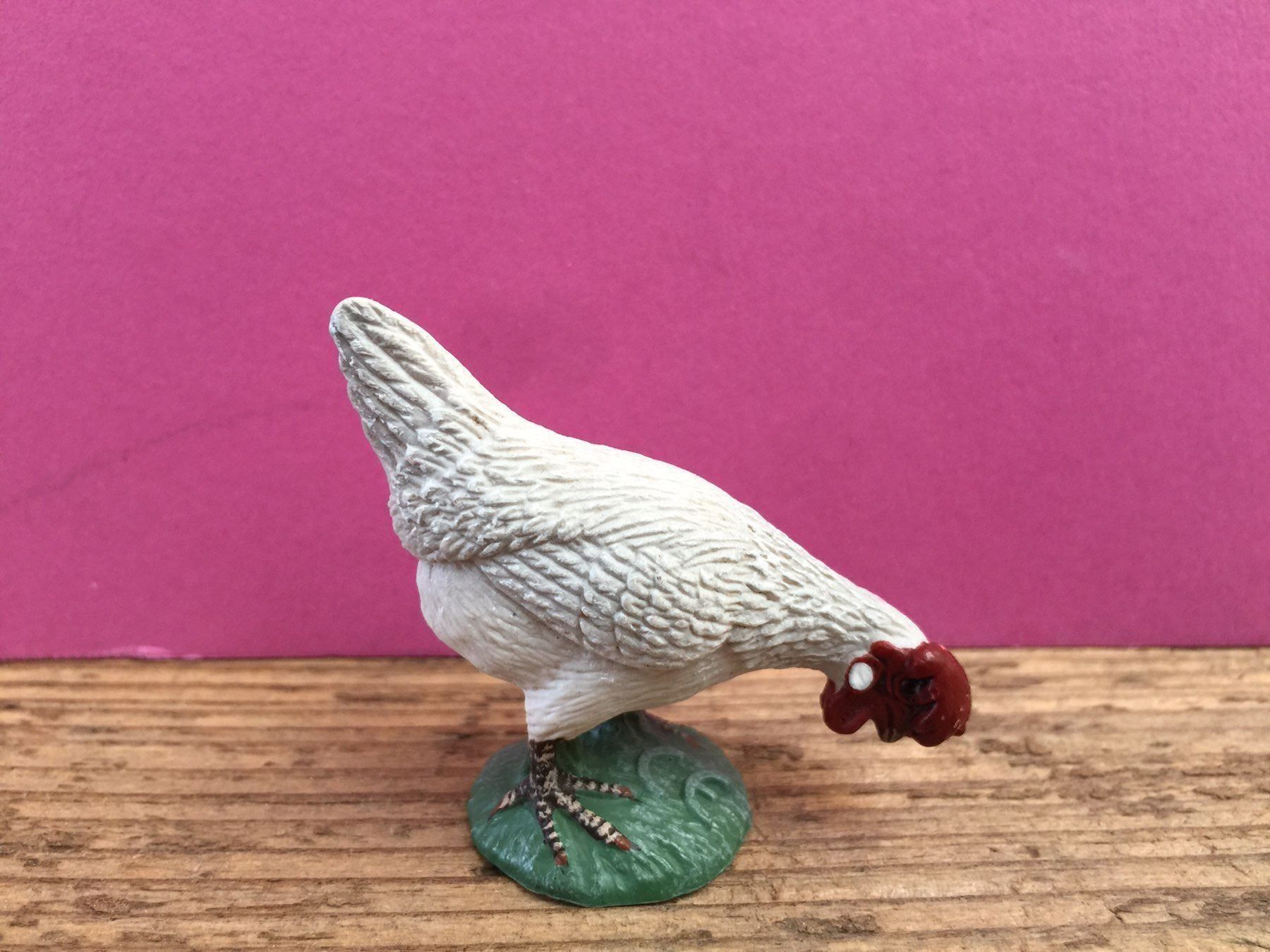 Schleich Statuette: Schleich Henne, pickend Huhn Tier – Usato da Ennetbaden venduto da mapa05