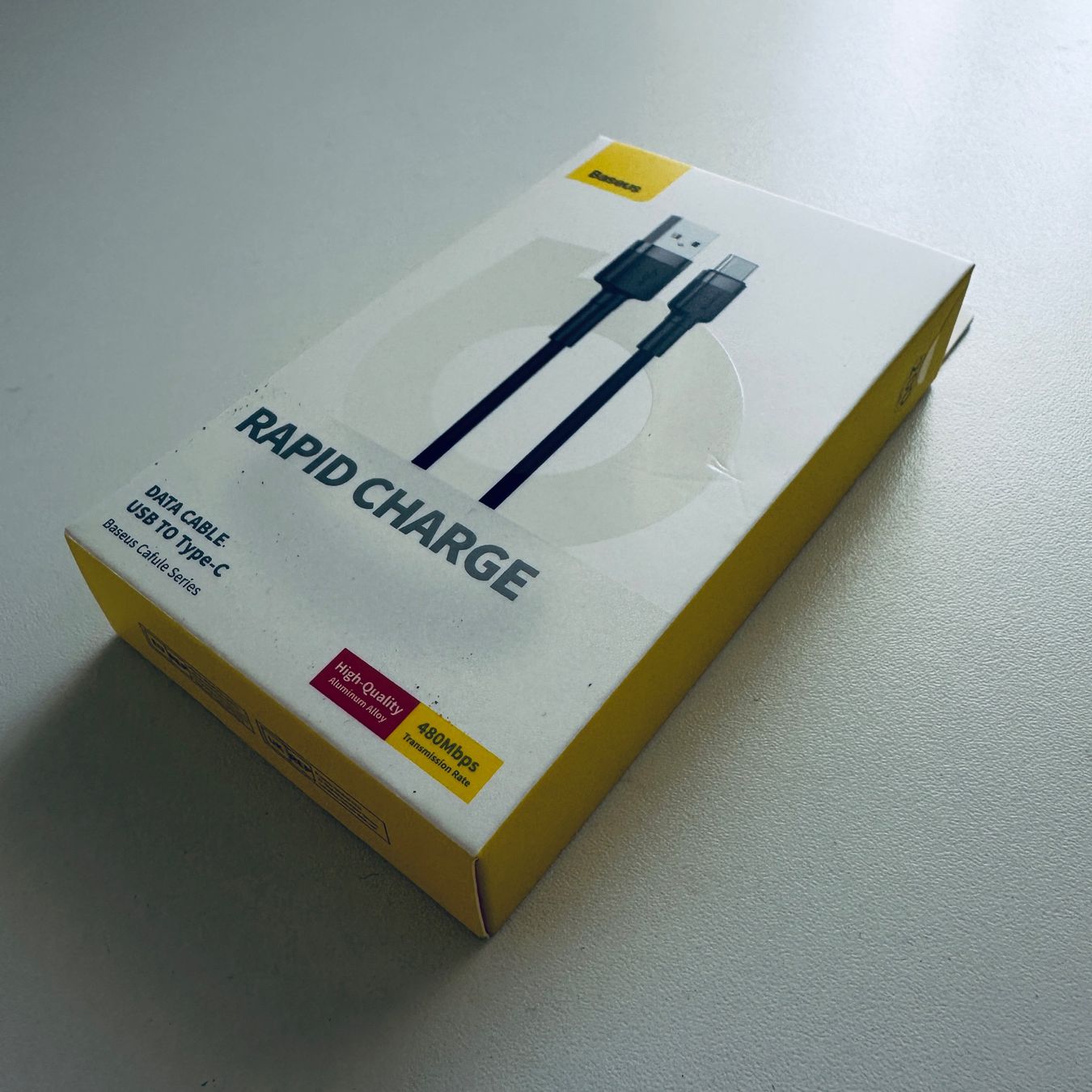 Baseus Kabel: Baseus USB C auf USB A 480Mbps Daten-Schnellladekabel 2m 2A – Neu und originalverpackt aus Basel von MY.AIRPODS.SHOP 3