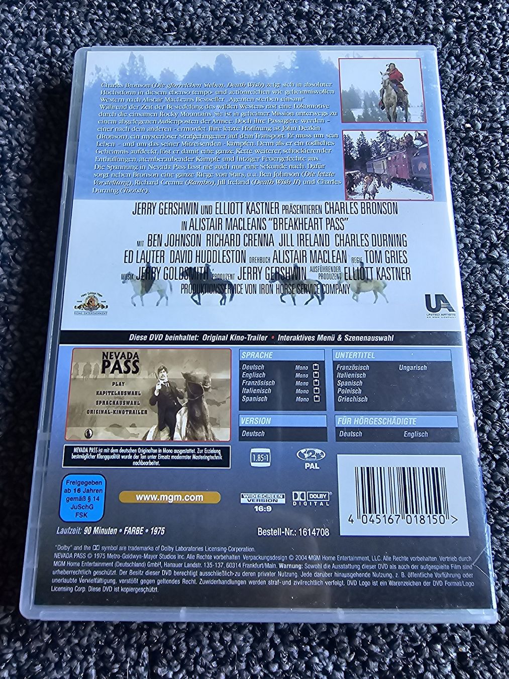 Tutti i DVDs: DVD Nevada Pass(23481) – Usato da Ruswil venduto da jan_bxl5 1