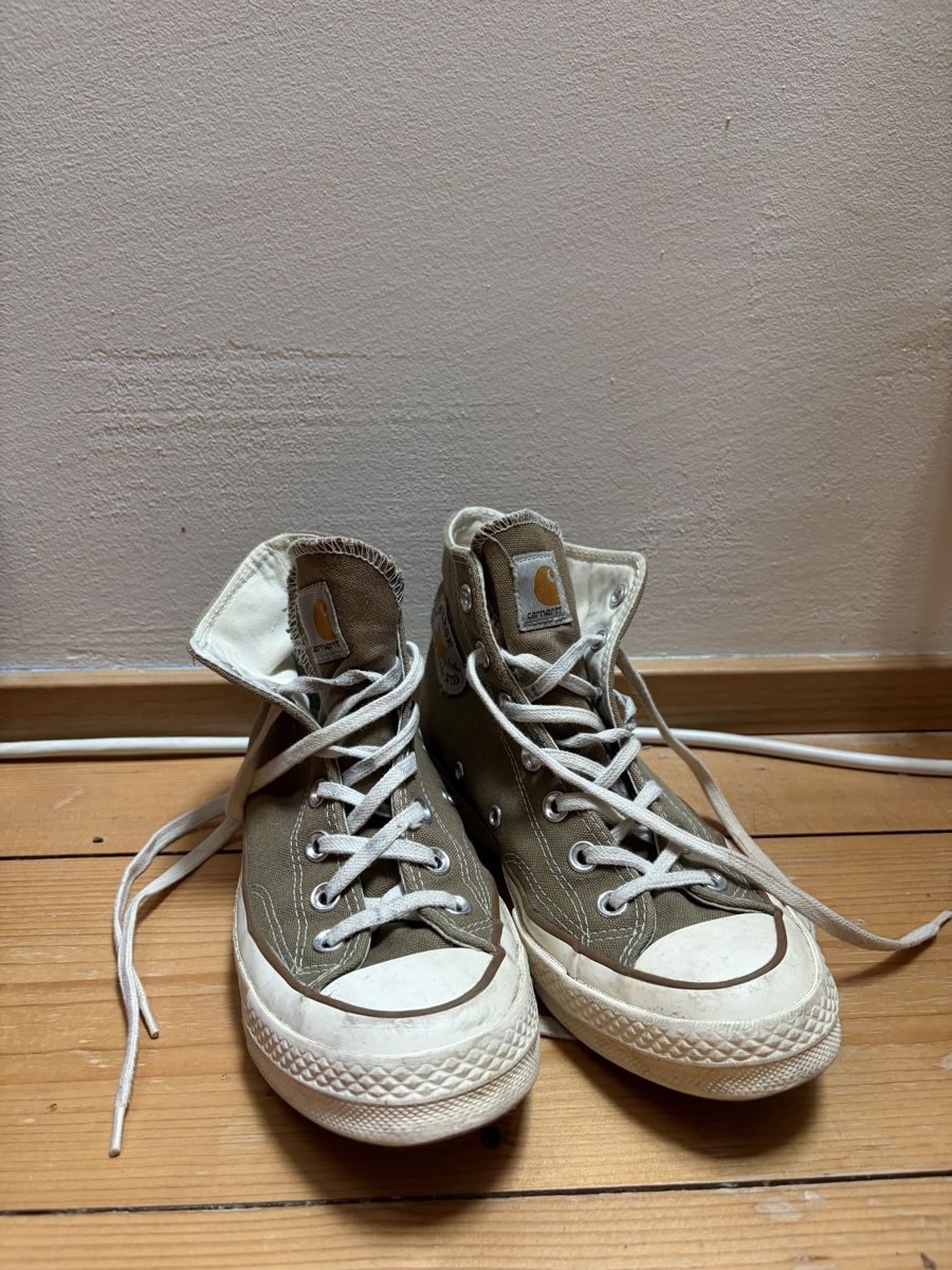Converse Herrenschuhe: CARHARTT x Converse brown sneakers – Gebraucht aus Nänikon von ann_866b
