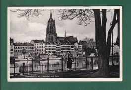 FRANKFURT - Mainkai mit Dom