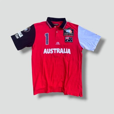 La Martina Australia streetwear polo shirt vintage t-shirt
