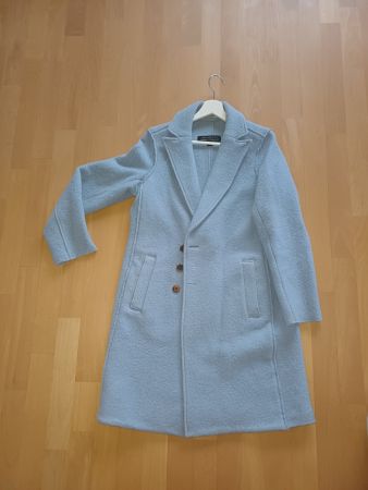 100% Wolle Mantel, ungetragen