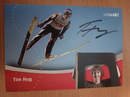 Tim Hug - alte Autogrammkarte 2012 - handsigniert