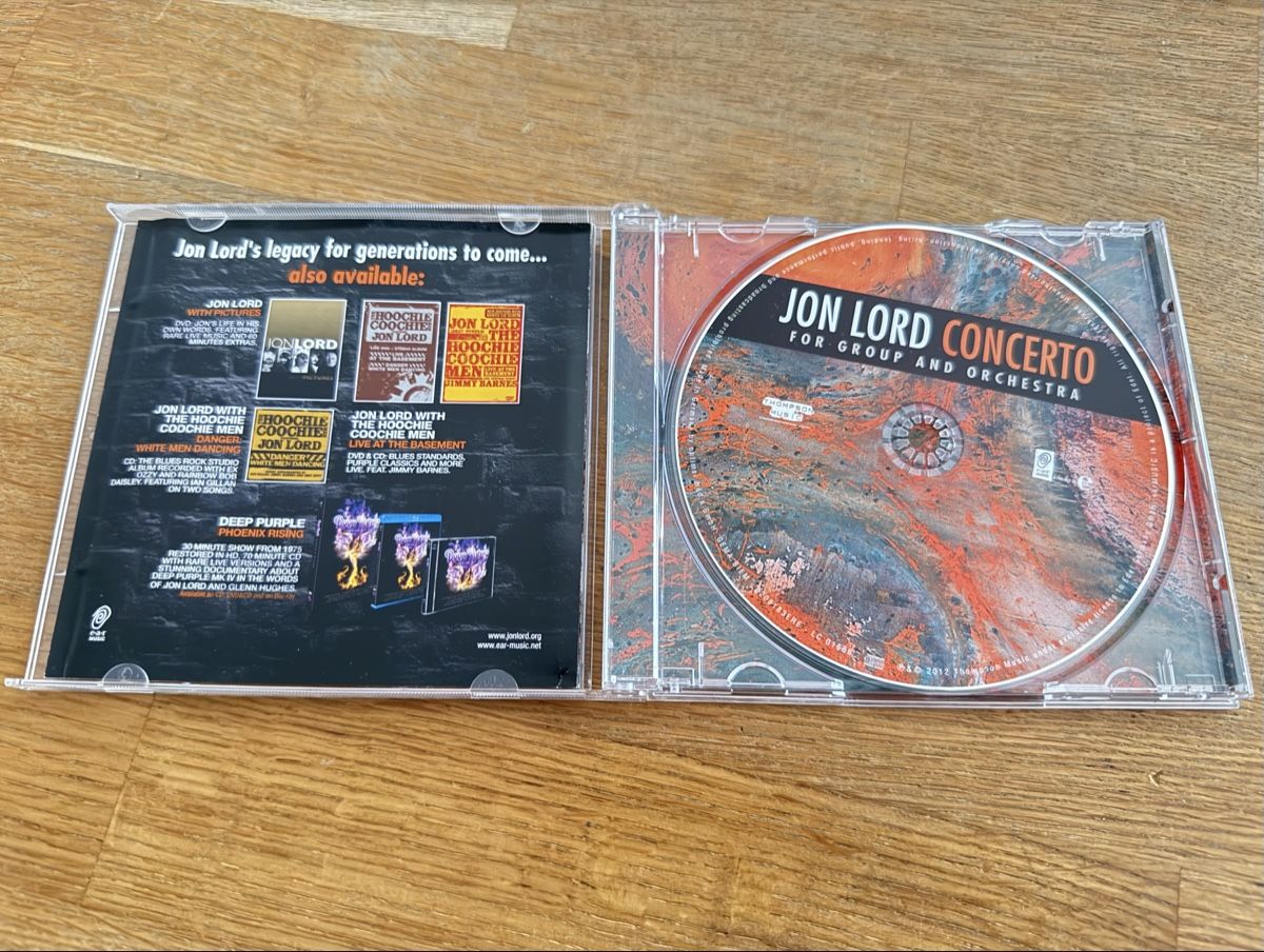 CD: Jon Lord Concerto for Group and Orchestra CD – Usato da Goldach venduto da Messerguru 2