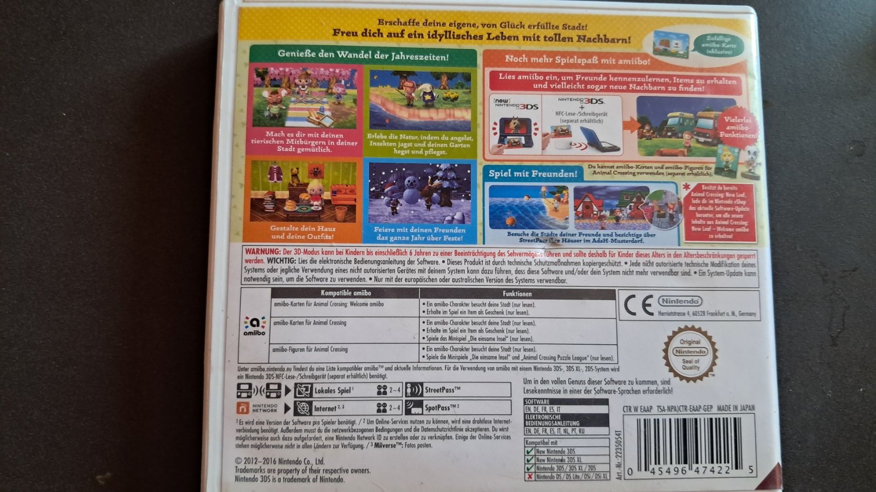 Nintendo Giochi: Animel Crossing Nintendo 3DS – Usato da Wattwil venduto da Tiospaye 1