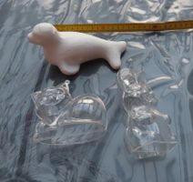 Déco printemps: lot de 3 figurines à peindre soi-même