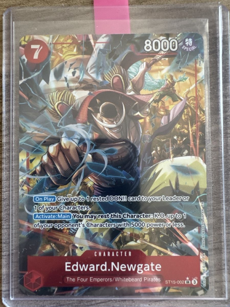 Bandai Cartes à collectionner: One Piece TCG ST15-002 Edward Newgate  – Neuf (Voir description) à Luzern par kel_k28d