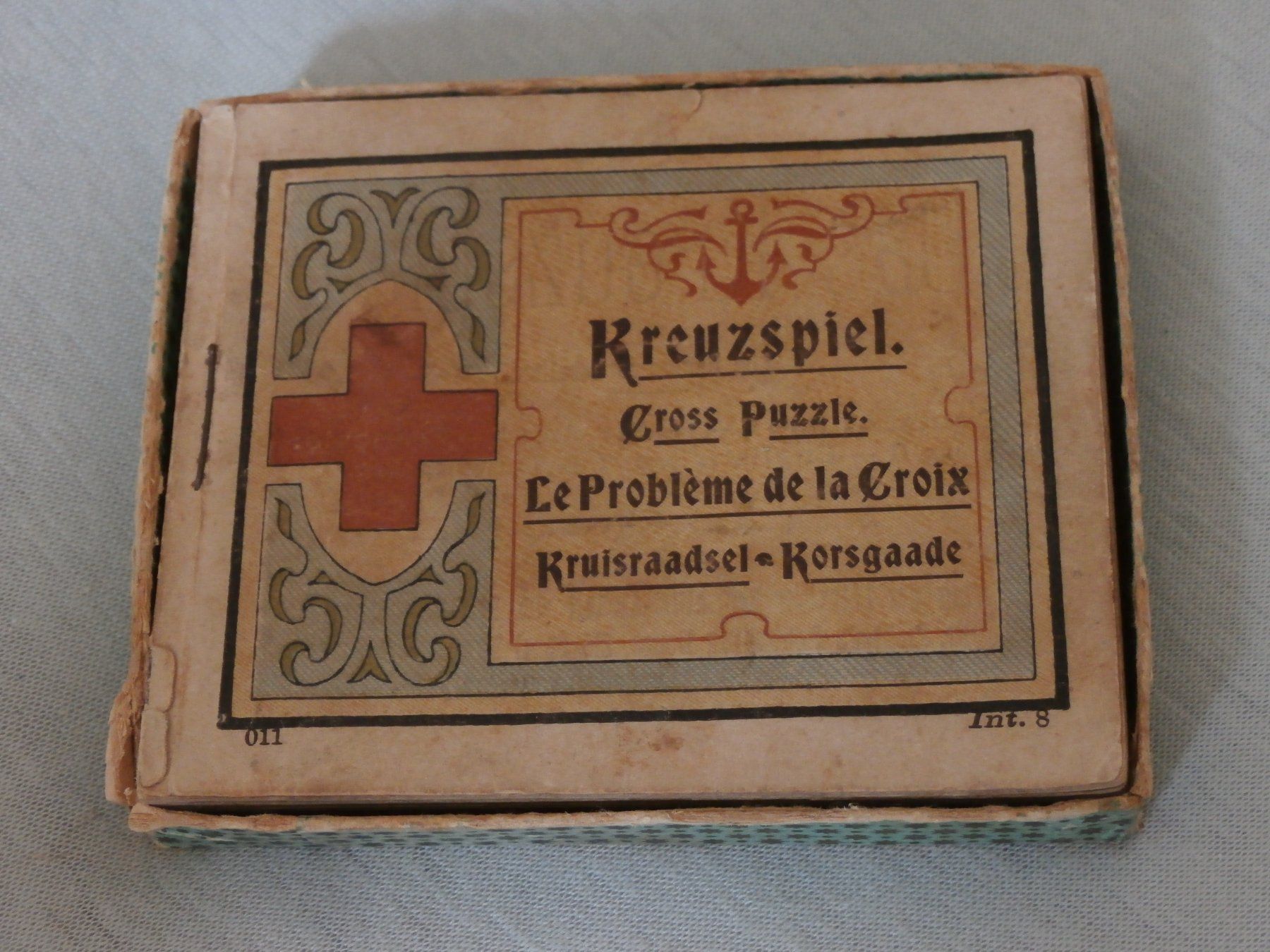 Puzzle: 2 antike Anker Puzzles Geduldspiele – Usato da Zürich venduto da tiburzio 1