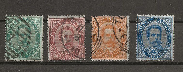 Tutti i francobolli: Lot Humbert I 1879 – Usato da Sion venduto da PierreP01