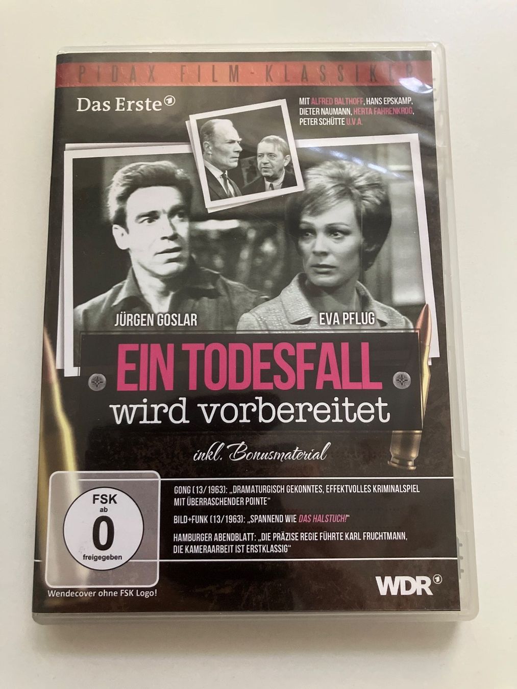 Alle DVDs: Ein Todesfall wird vorbereitet (DVD) Goslar, Jürgen – Gebraucht aus Arbon von HelFer01
