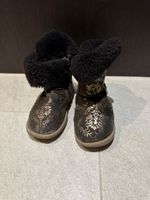 Shearling 100% Leder warme Kinderstiefel Gr.25
