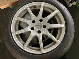 Très belles jantes AUTEC C 756 7.5x16 pour Alfa Romeo 166