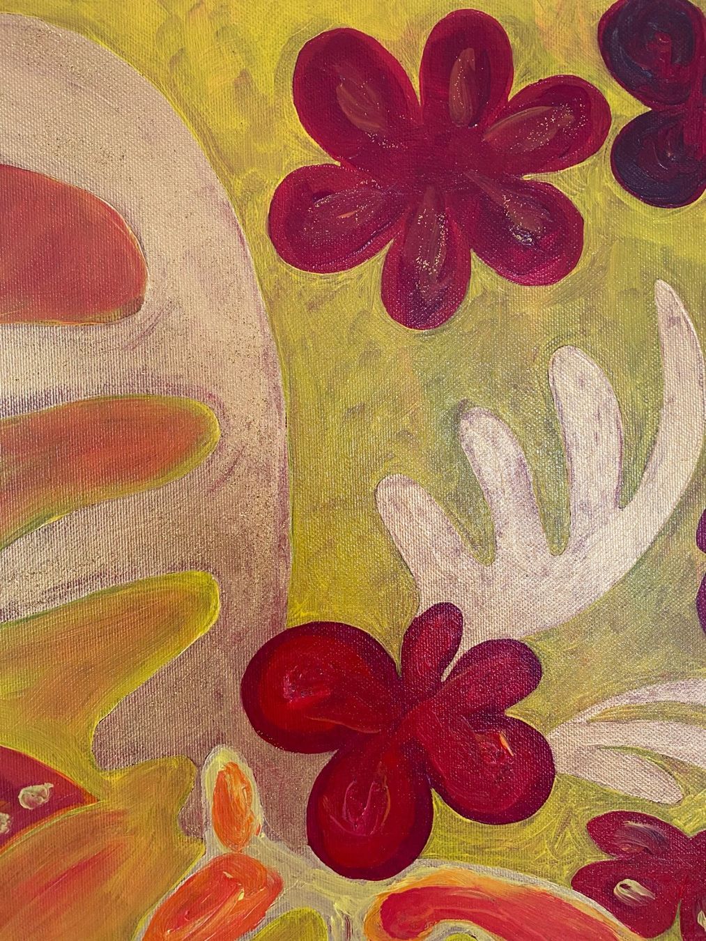Gemälde: Ölbild "transformation" Kunstwerk, 100 x 100 cm - UNKAT - – Neu und originalverpackt aus Stetten SH von bijoux18 1