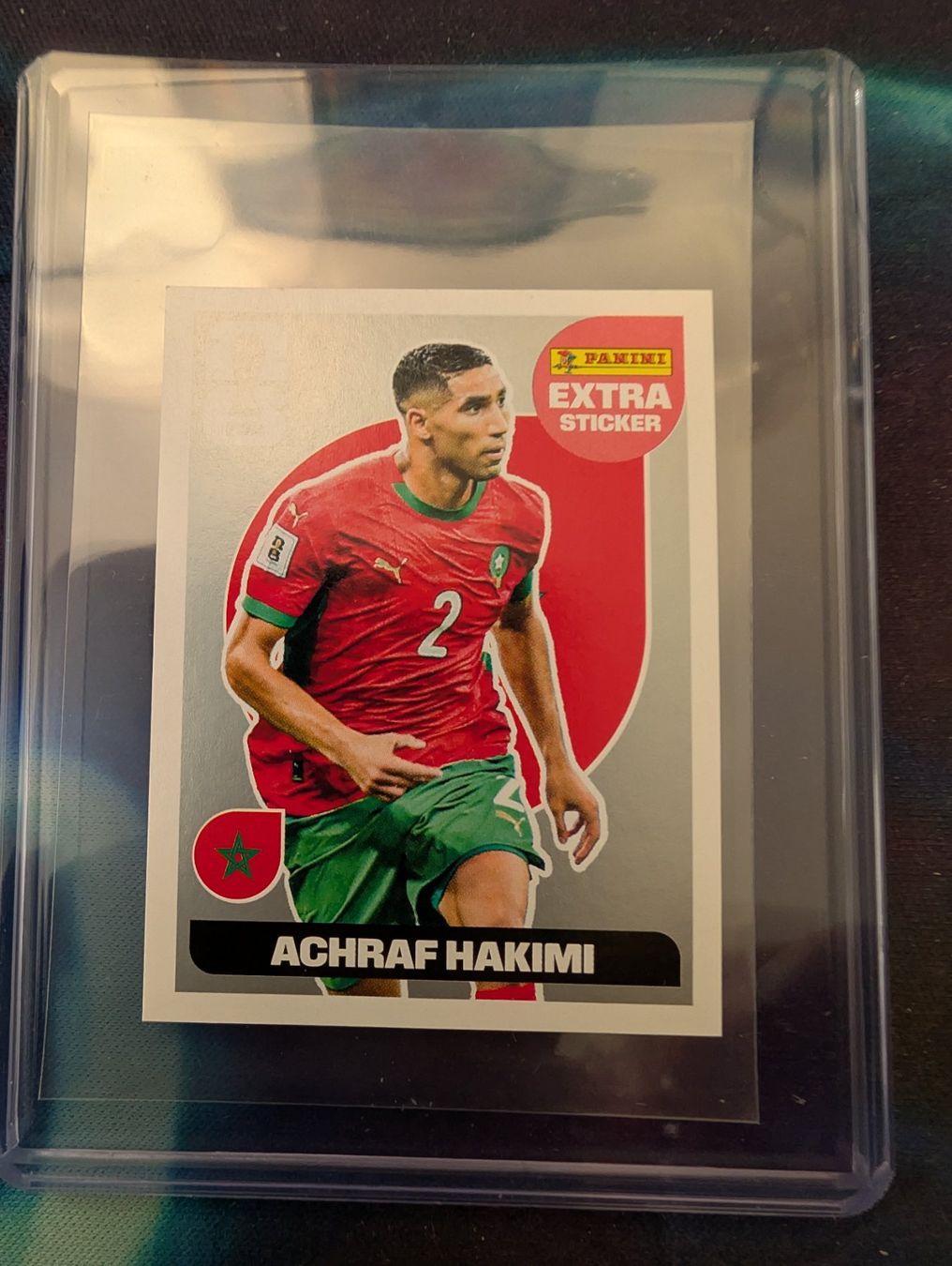 Panini Carte collezionabili: Achraf Hakimi - Extra Sticker - Silver – Usato da Neuchâtel venduto da LordFrancillon