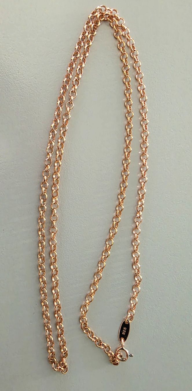 Colliers: Halskette 60 cm Silber 925 – Neuf (Voir description) à Madetswil par triforuz