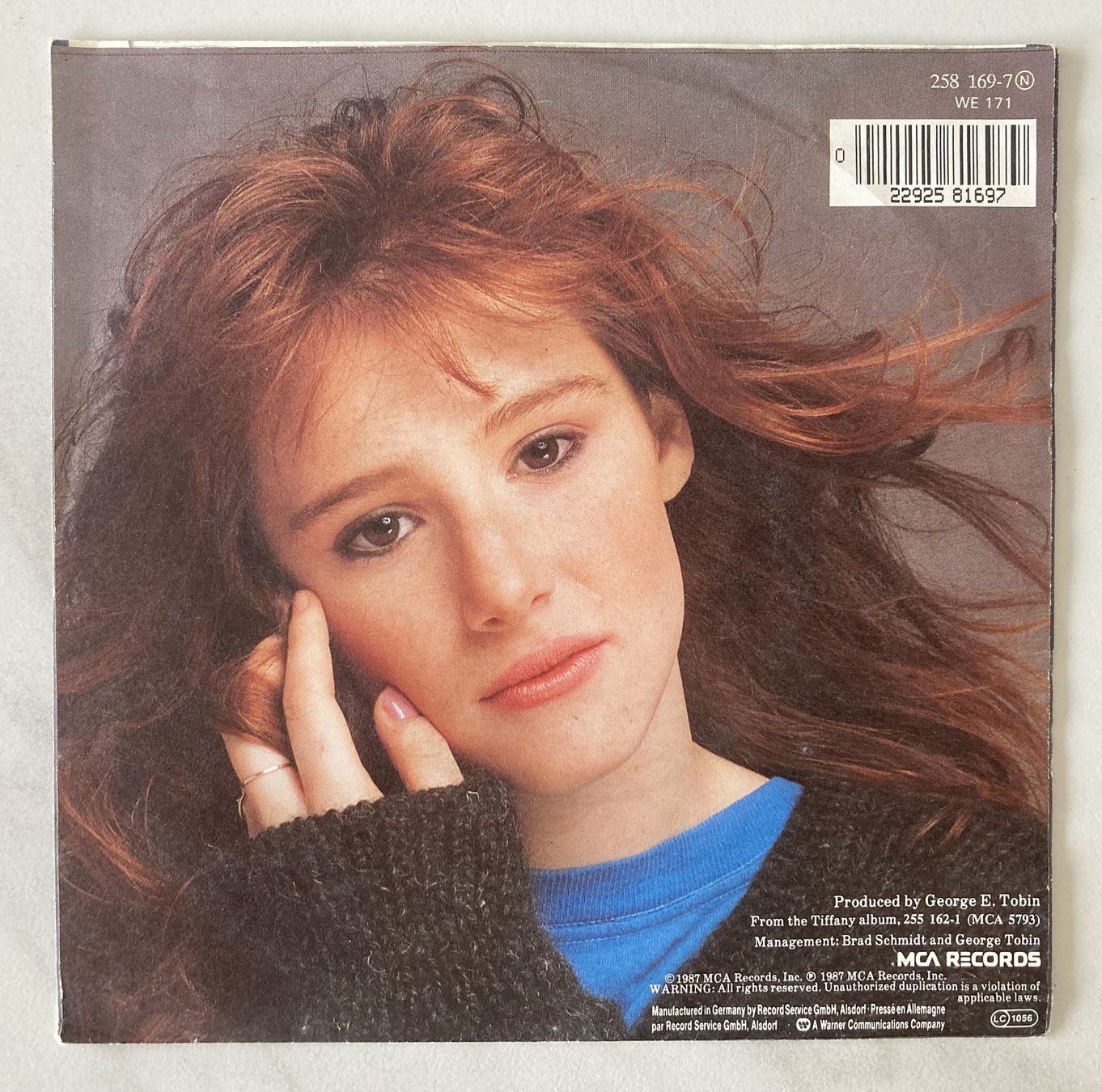 Schallplatten: TIFFANY - I THINK WE'RE ALONE NOW – Gebraucht aus Bottens von hotter-than-hell 1