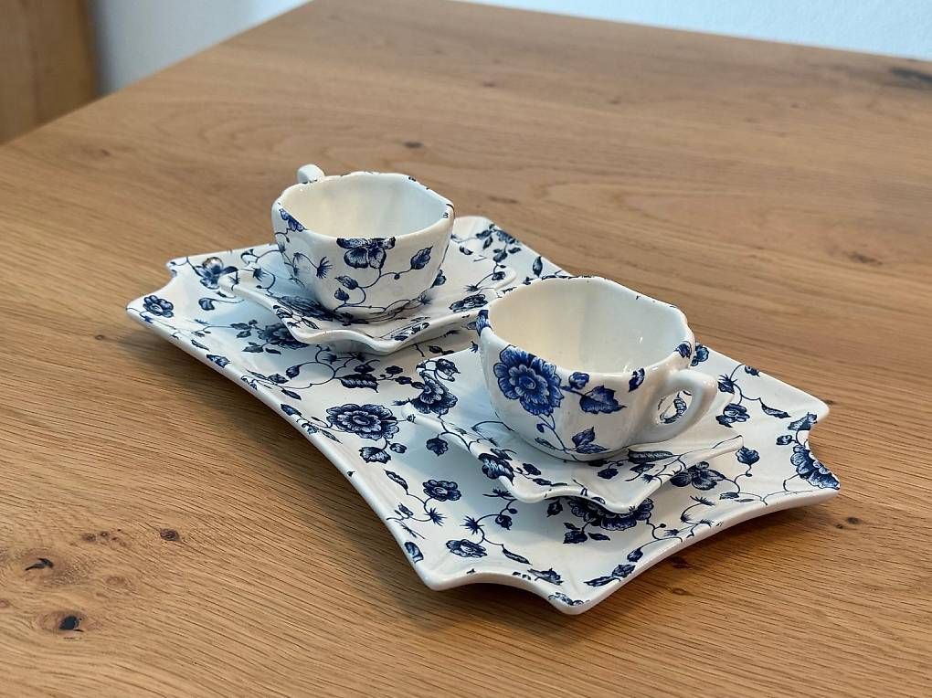 Tasses: Espressotassen & Serviertablett- Ceramica Ericina – D'occasion à Bülach par boice 2