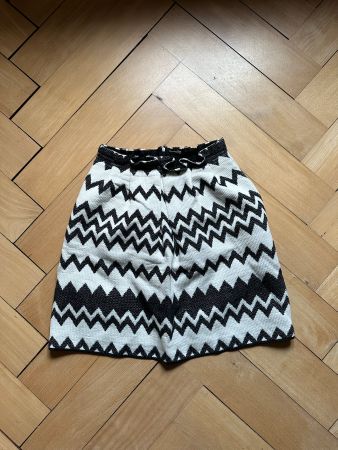 MASSIMO DUTTI - Rock schwarz-weiss ausgestellt 36