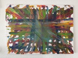Farbenfrohes abstraktes Gemälde, Kunst für Ihr Zuhause