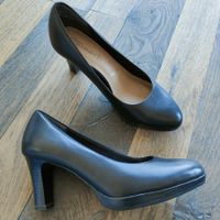Schwarze Leder Pumps von Tamaris touch it, Gr. 37 wie NEU!