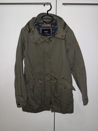 Parka ONLY kaki, taille XS femme