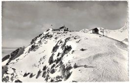 Leysin - Berneuse mit Restaurant + Gondelbahn