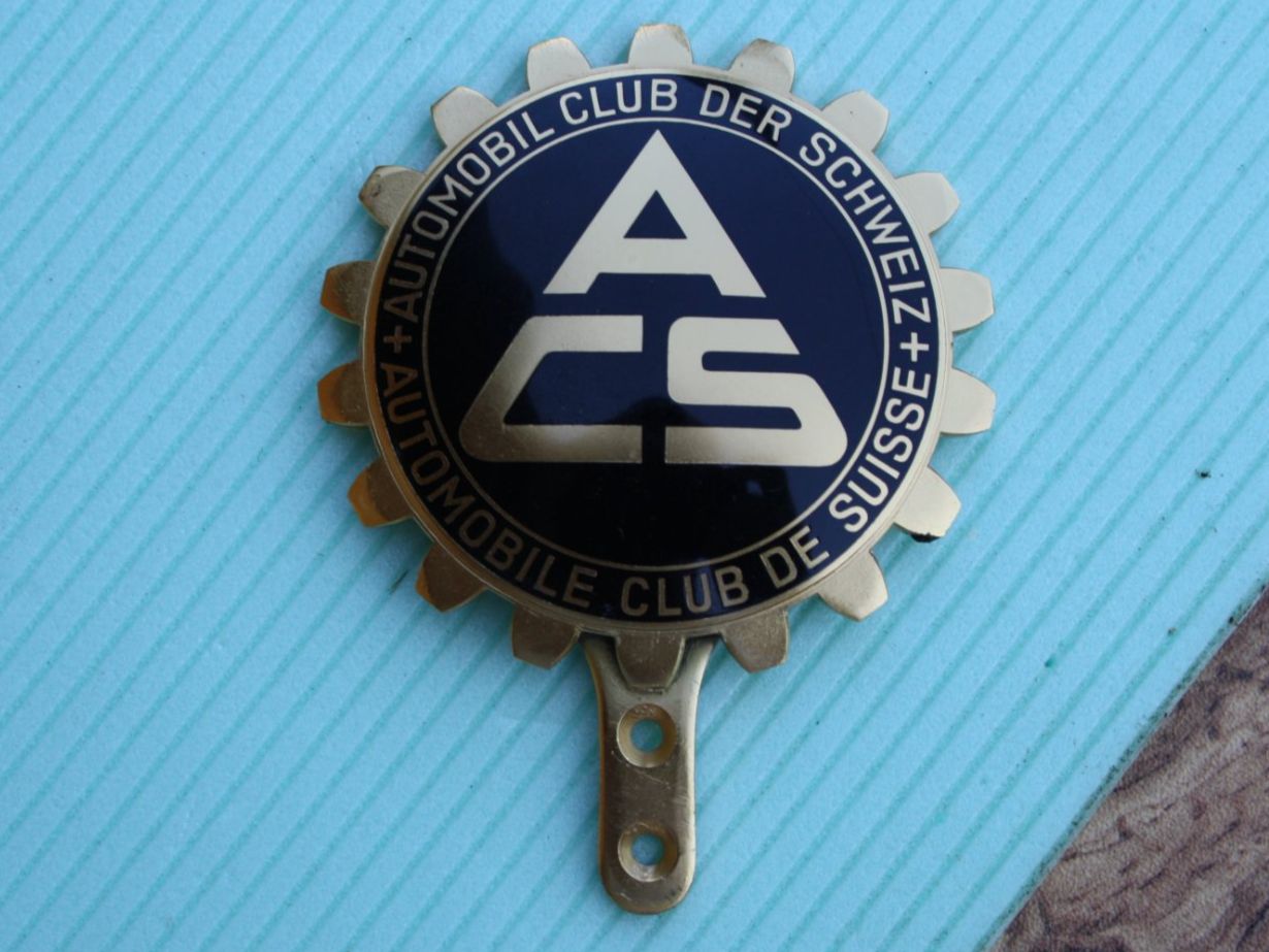 Insegne: ACS EMBLEM NOS. – Usato da Wauwil venduto da Pneuedy