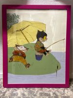 gerahmtes Bild fürs Kinderzimmer,55x45 cm