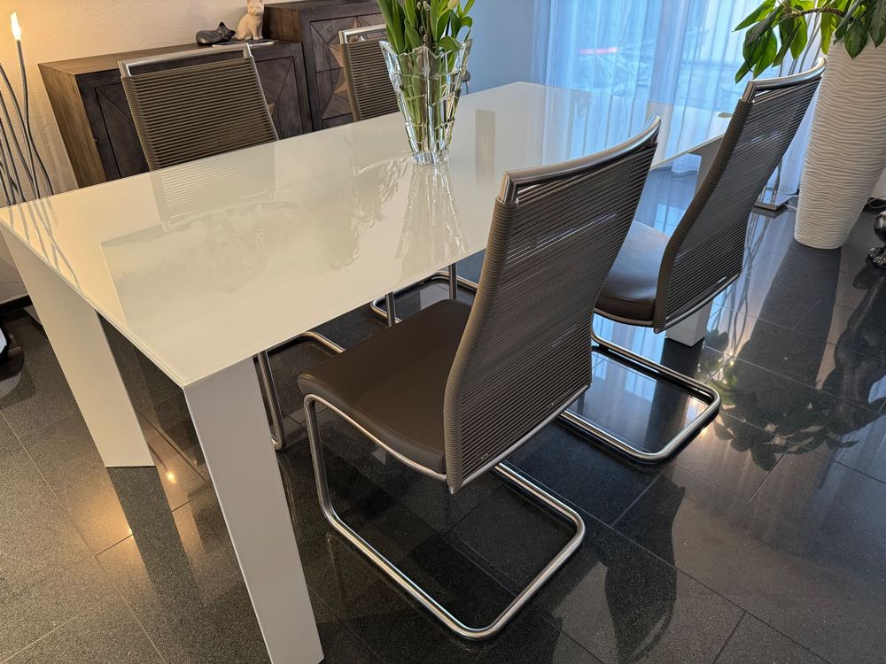 Elegantes Esstisch Glas 180 X 90 Und Bewertungsarah3378