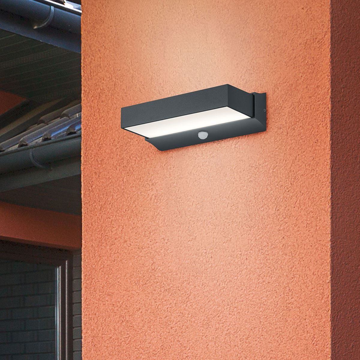 Lampade: LED Aussen Wandleuchte, Rechteckig, IP54 – Nuovo (secondo la descrizione) da Kreuzlingen venduto da Smart-Light 1