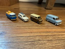 Modellautos Lieferwagen (4 Stück)